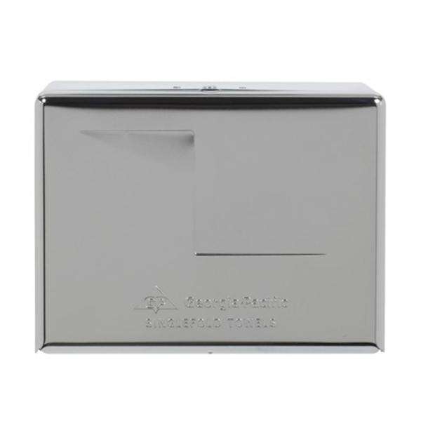 Towel Dispenser Single Fold Georgia Pacific Steel Chrome 6/Ca